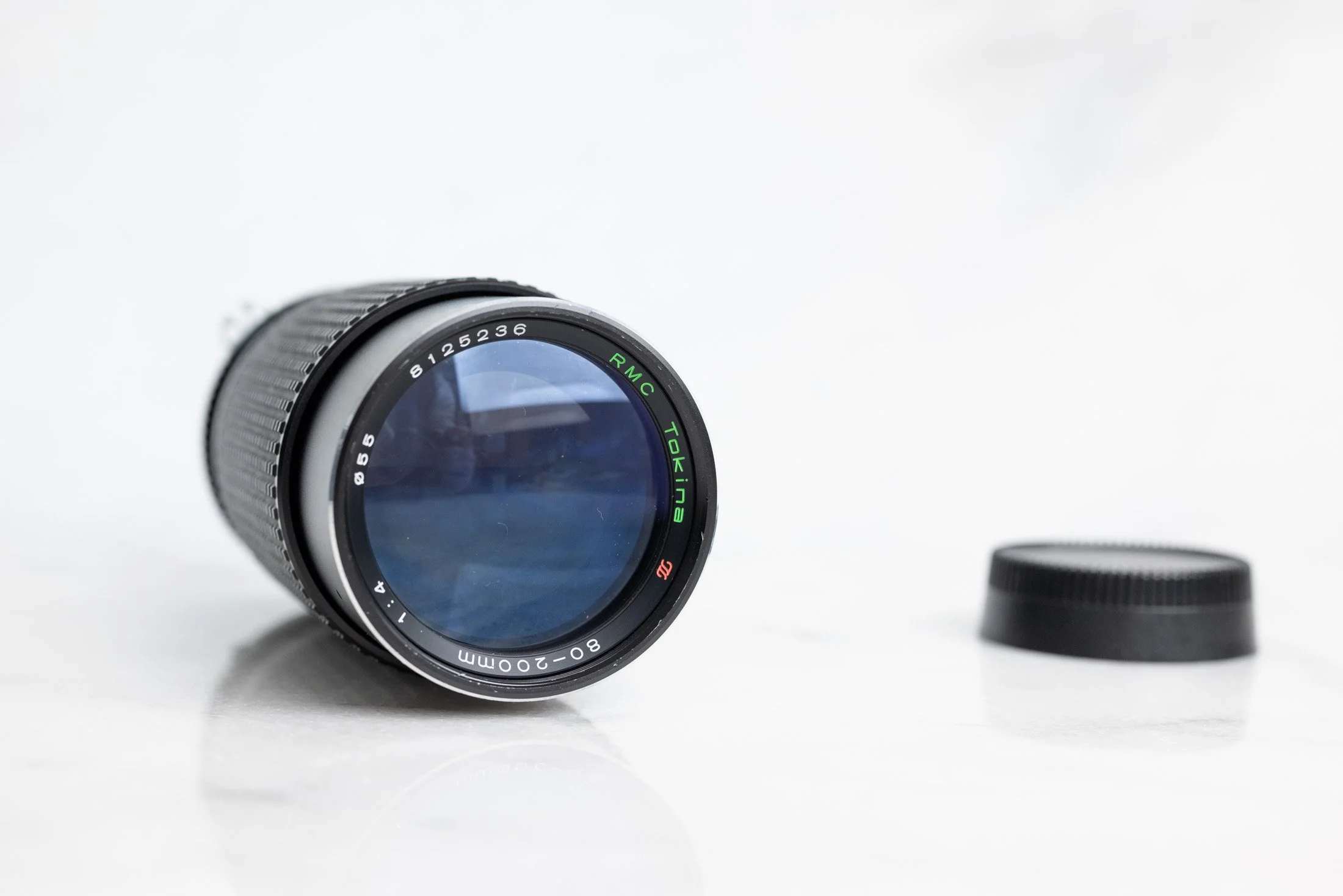 Nikon F Mount RMC Tokina 80-200mm F/4 AI Tele Macro Zoom Lens for